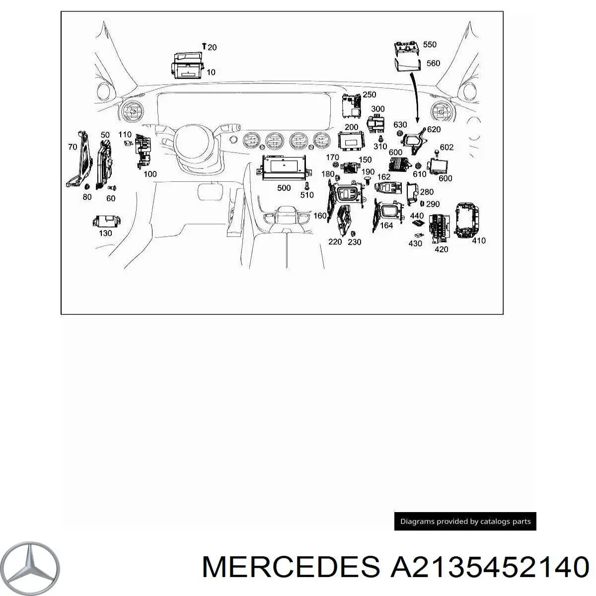 A2135452140 Mercedes 