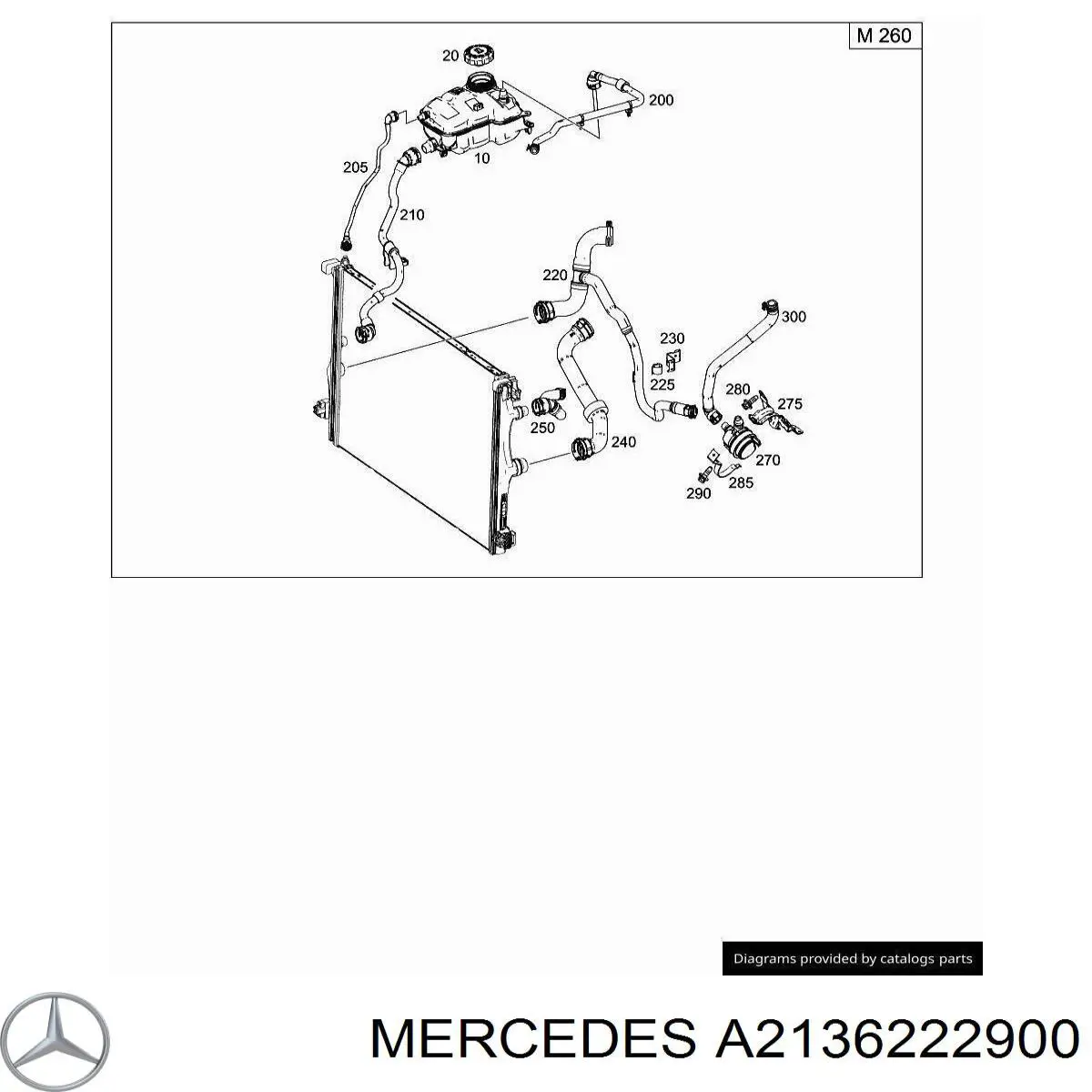 A2136222900 Mercedes 