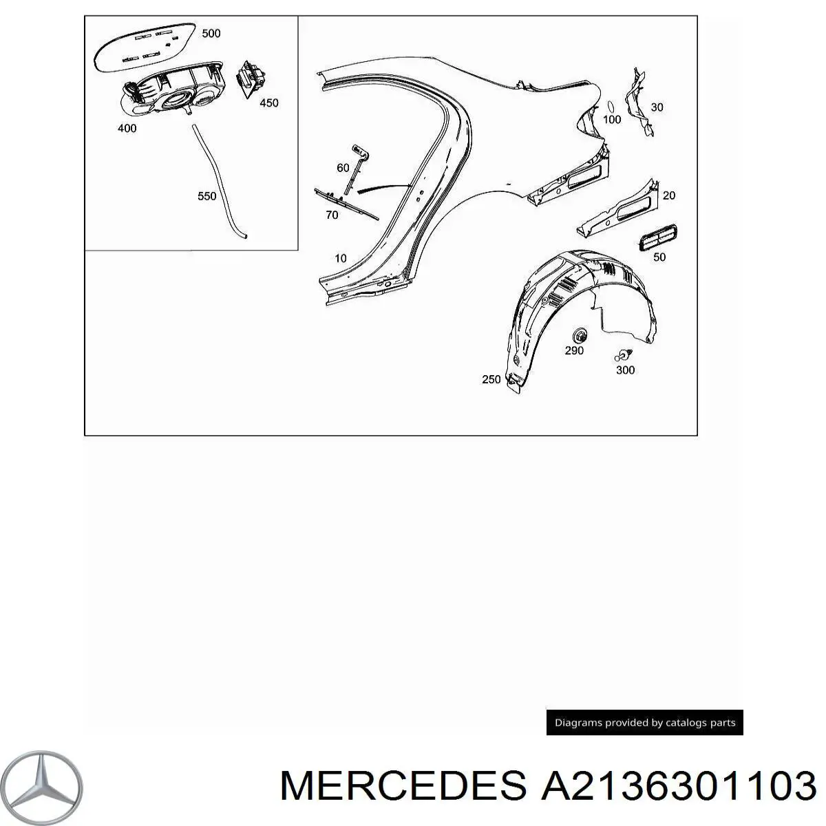 A2136301103 Mercedes 