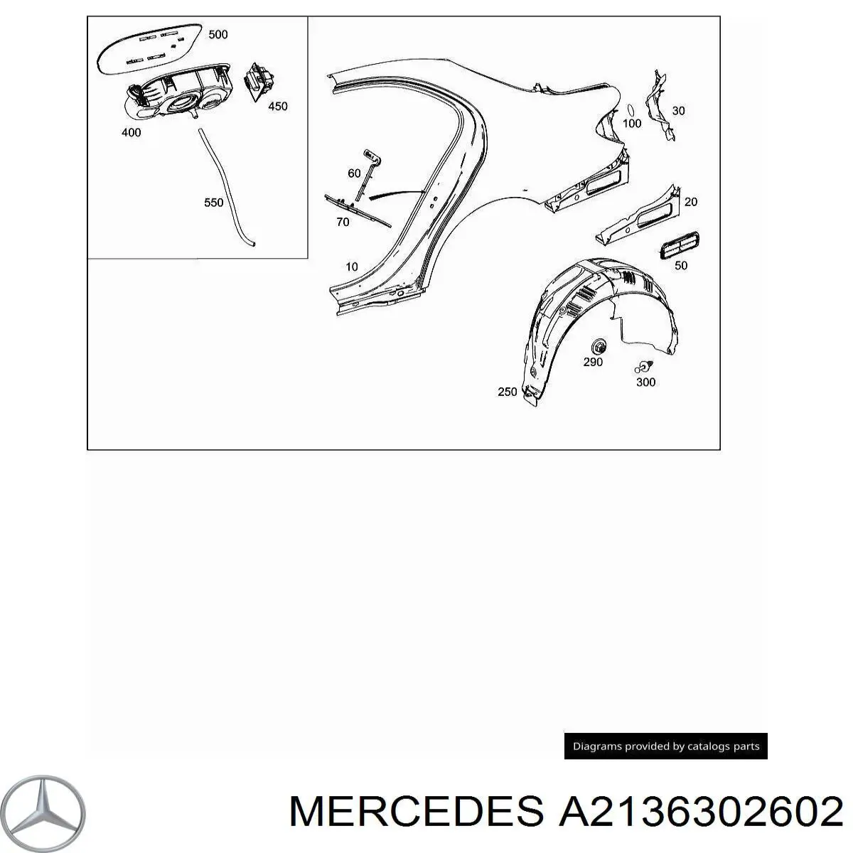 A2136302602 Mercedes 