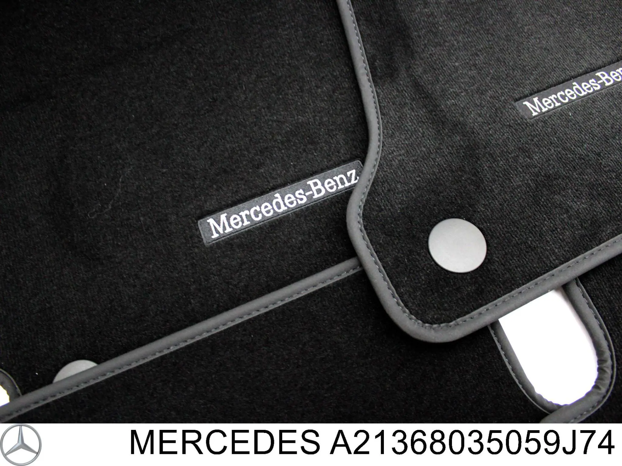 A21368035059J74 Mercedes коврики передние + задние, комплект