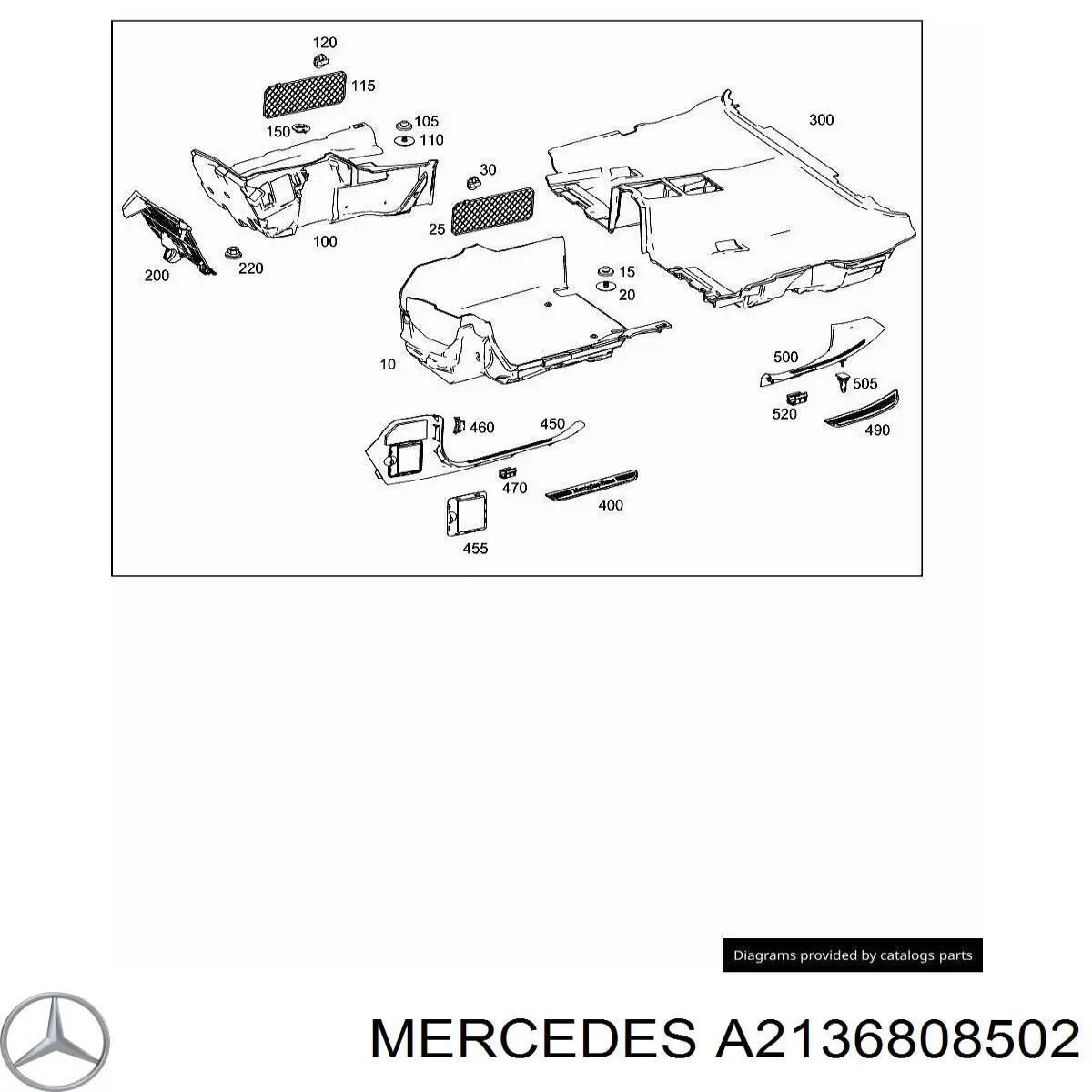 A2136808502 Mercedes 