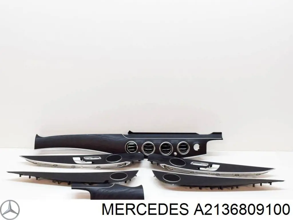 Молдинг (накладка) приборной панели "торпедо" центральный Mercedes A2136809100 цена, от 50.90 USD