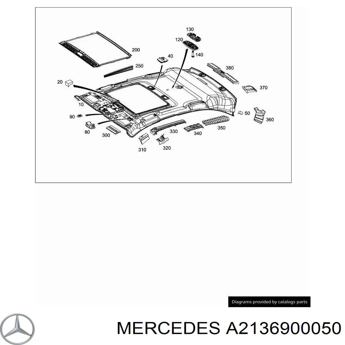 A2136900050 Mercedes 