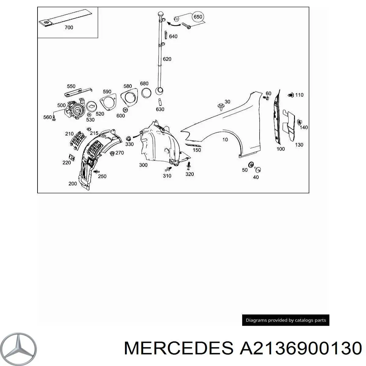 A2136900130 Mercedes 