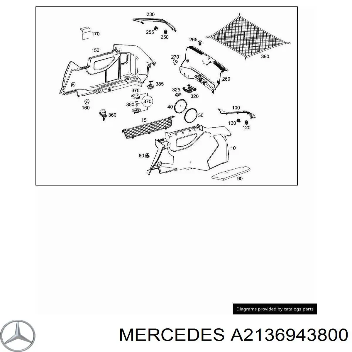  A2136943800 Mercedes