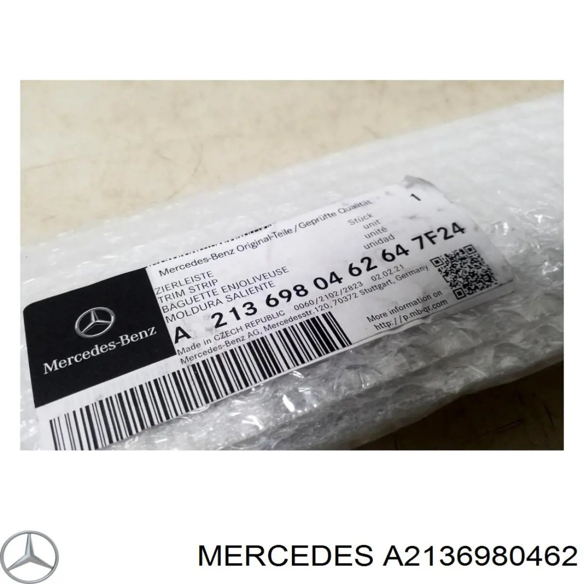  Mercedes A2136980462 цена, от  USD