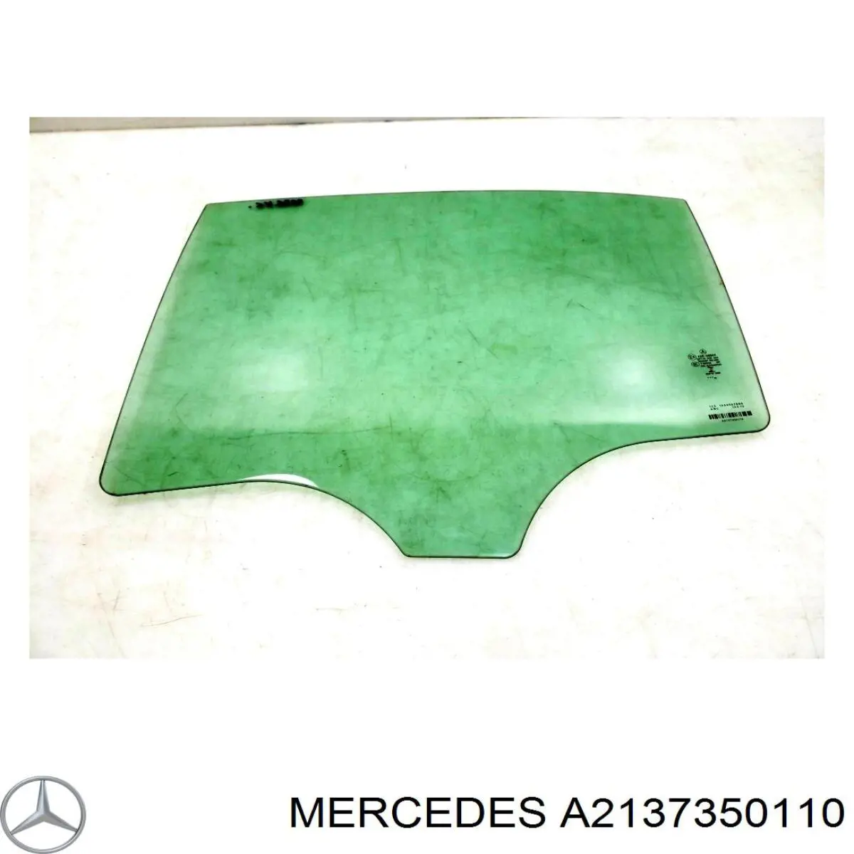 A2137350110 Mercedes Стекло двери задней левой