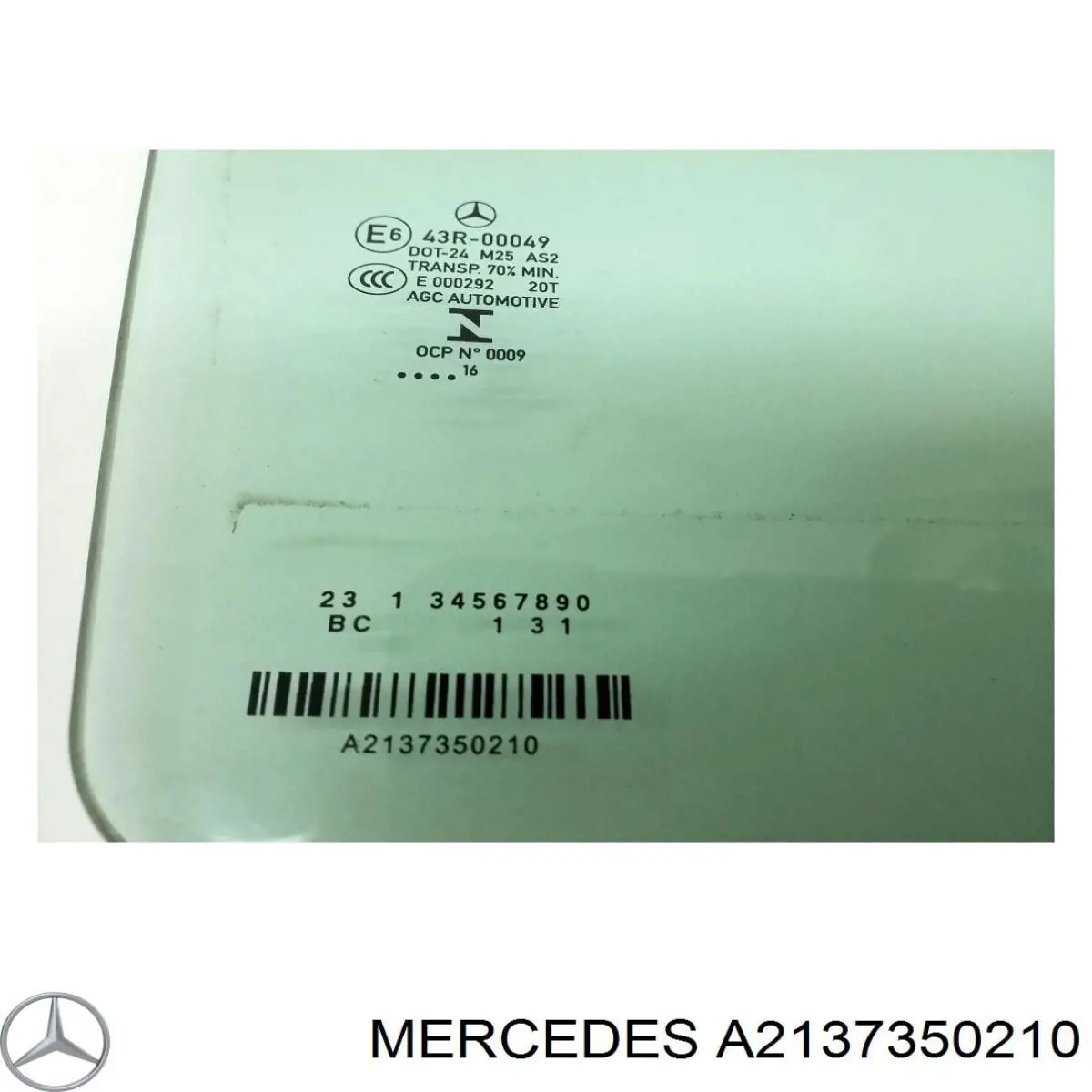 GS4644D304 XYG Стекло задней правой двери