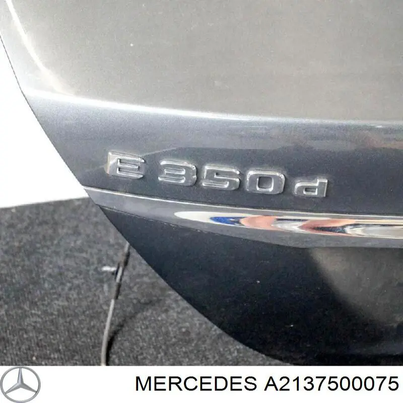 Крышка багажника на Mercedes E  W213