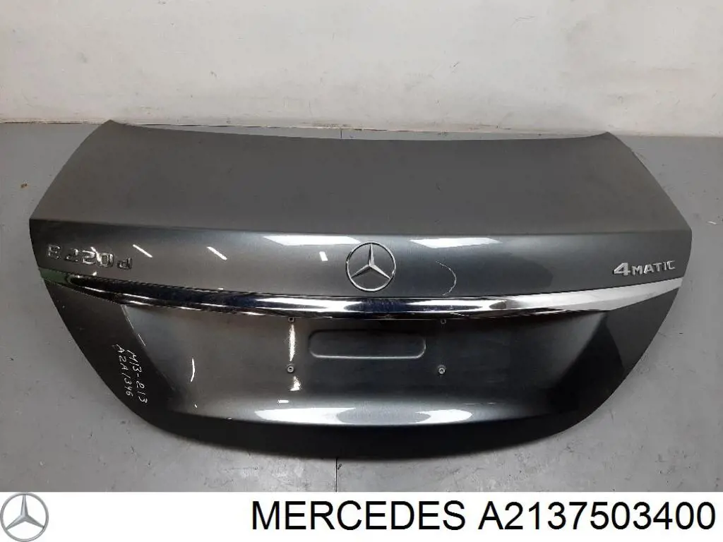 Купить 2137500075 Mercedes Крышка багажника