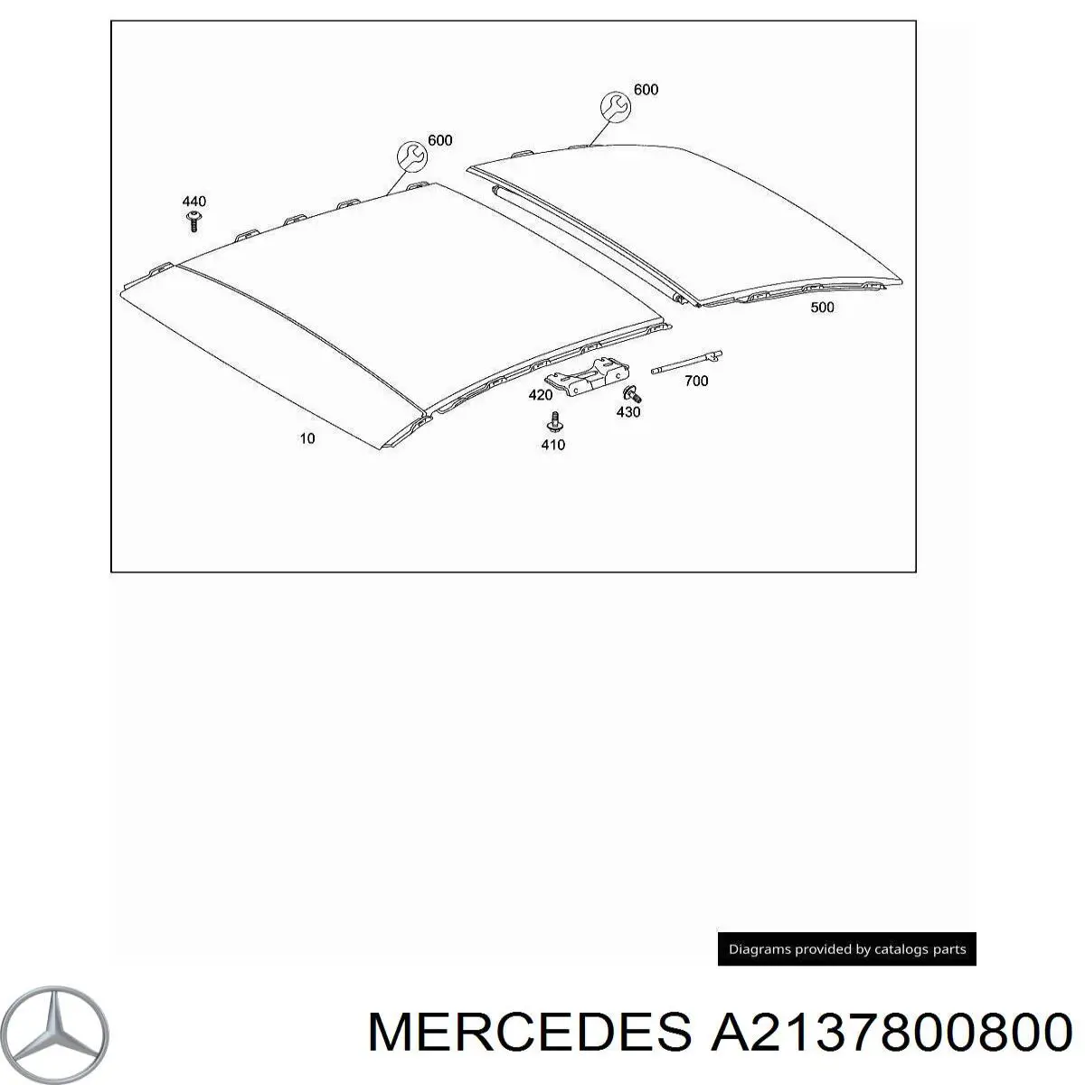 A2137800800 Mercedes 