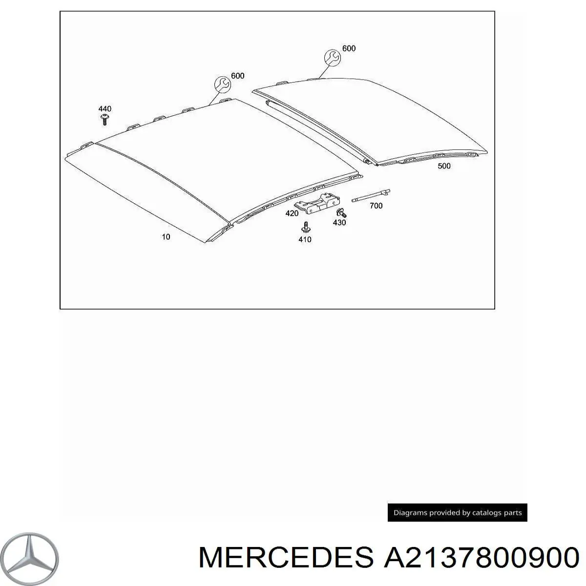 A2137800900 Mercedes 