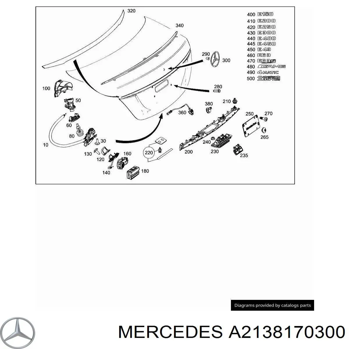  A2138170300 Mercedes