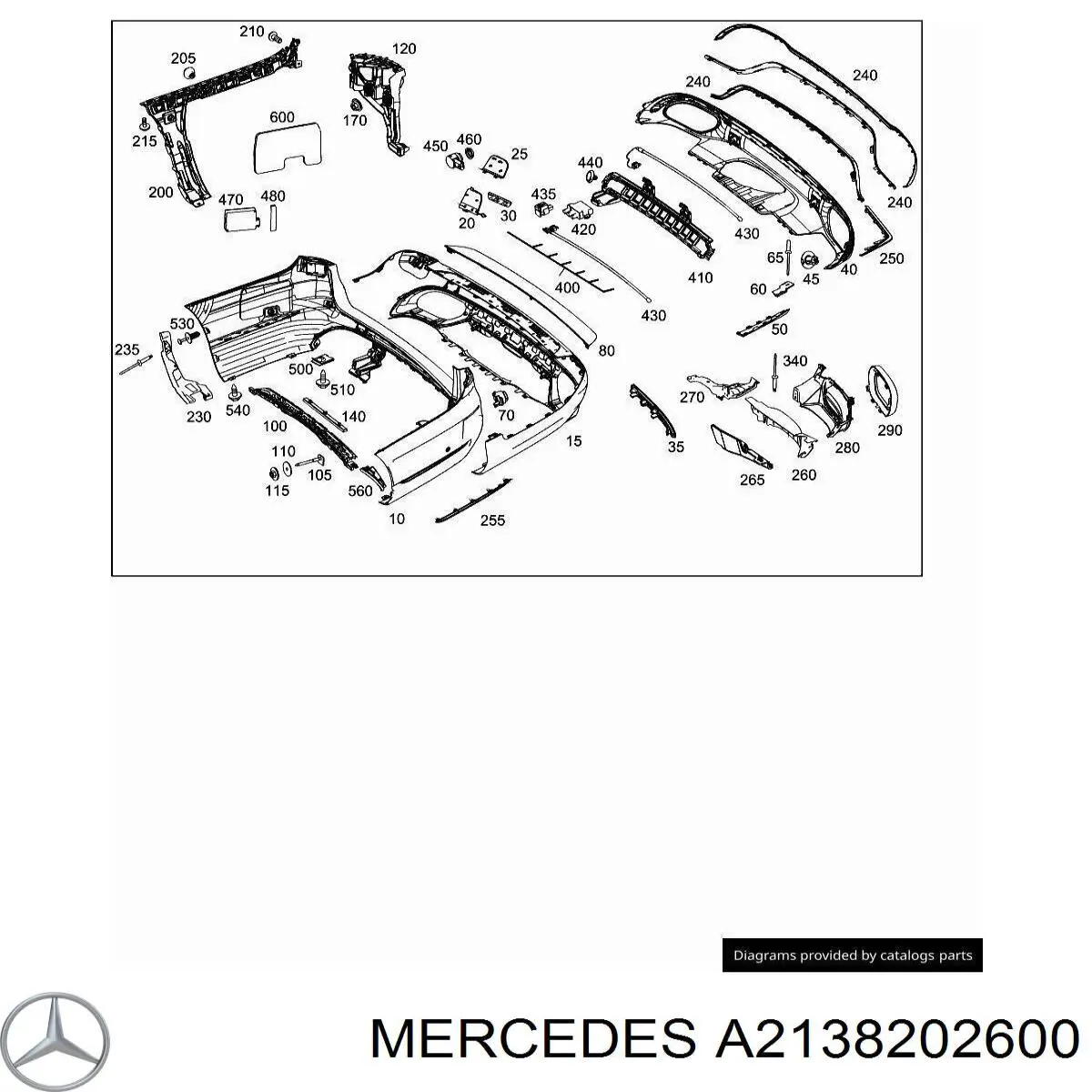  A2138202600 Mercedes