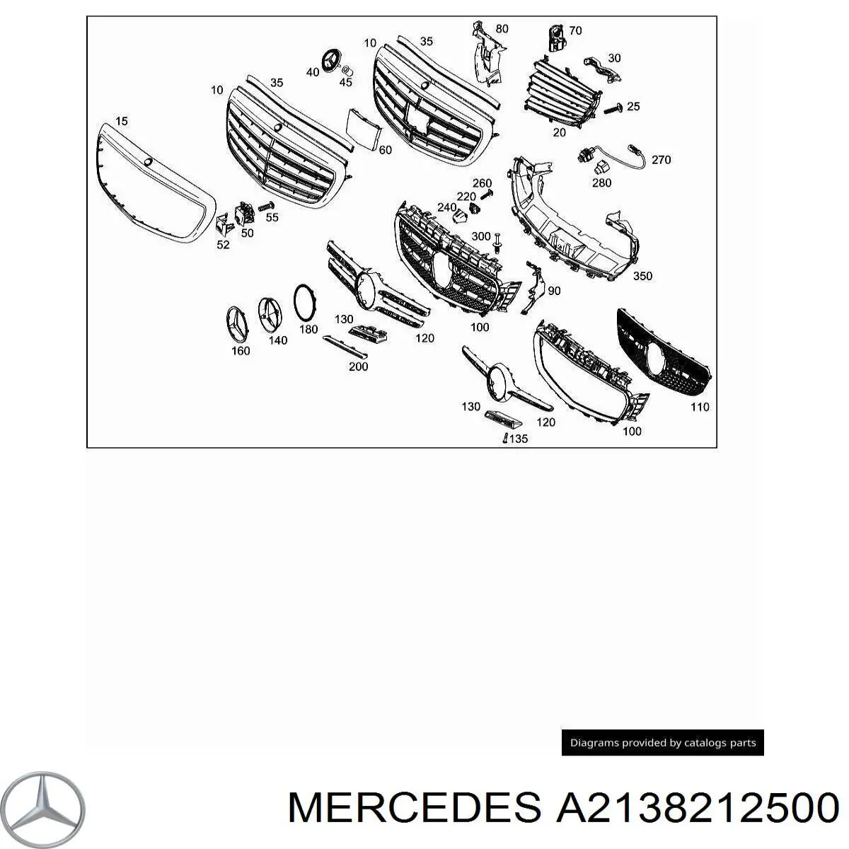 A2138212500 Mercedes 
