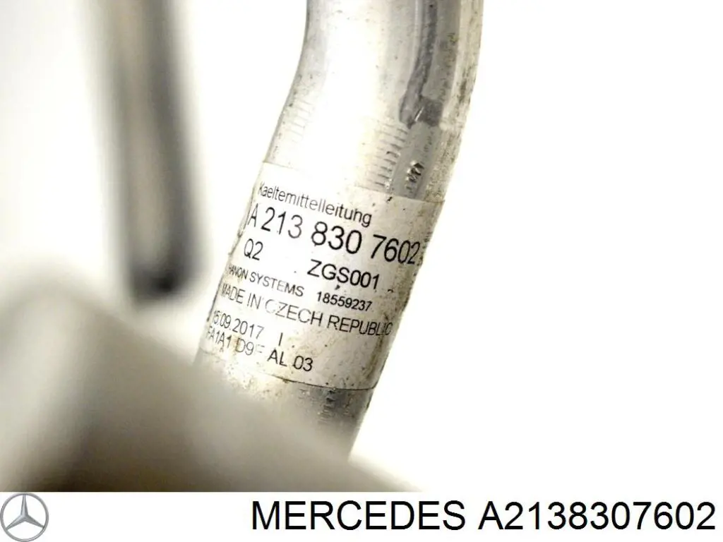 Шланг кондиционера, от испарителя к компрессору Mercedes A2138307602 цена, от 36.61 USD