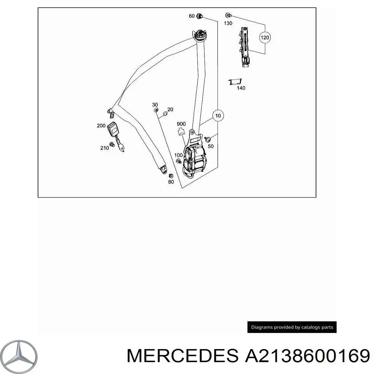 A2138600169 Mercedes 