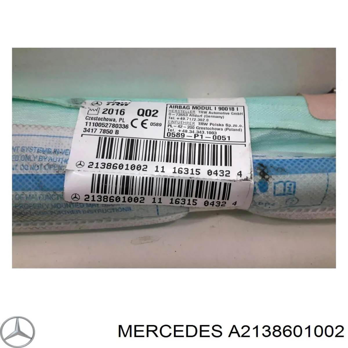 Шторка боковая правая Mercedes 2138601002 цена, от 190.03 USD