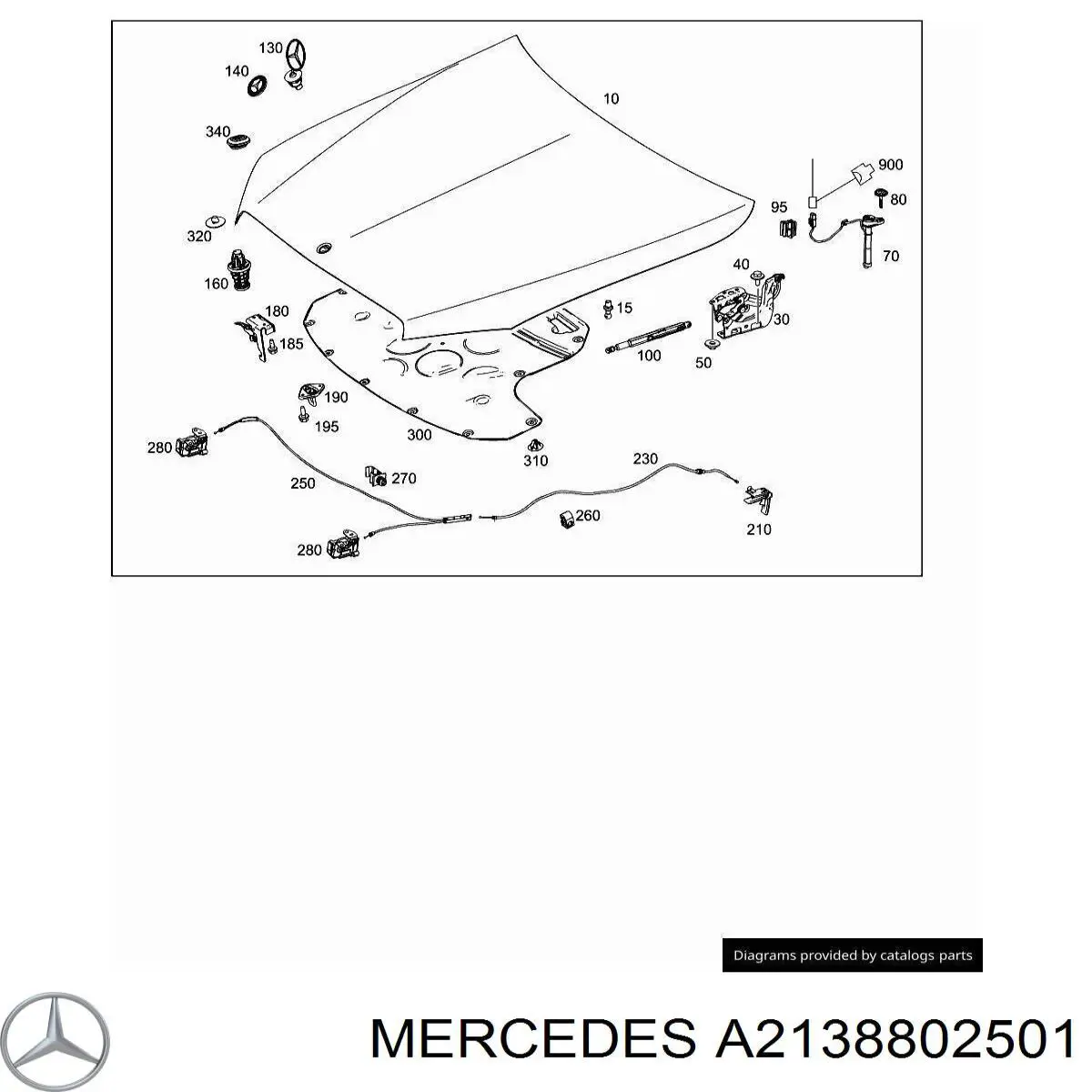 A2138802501 Mercedes 