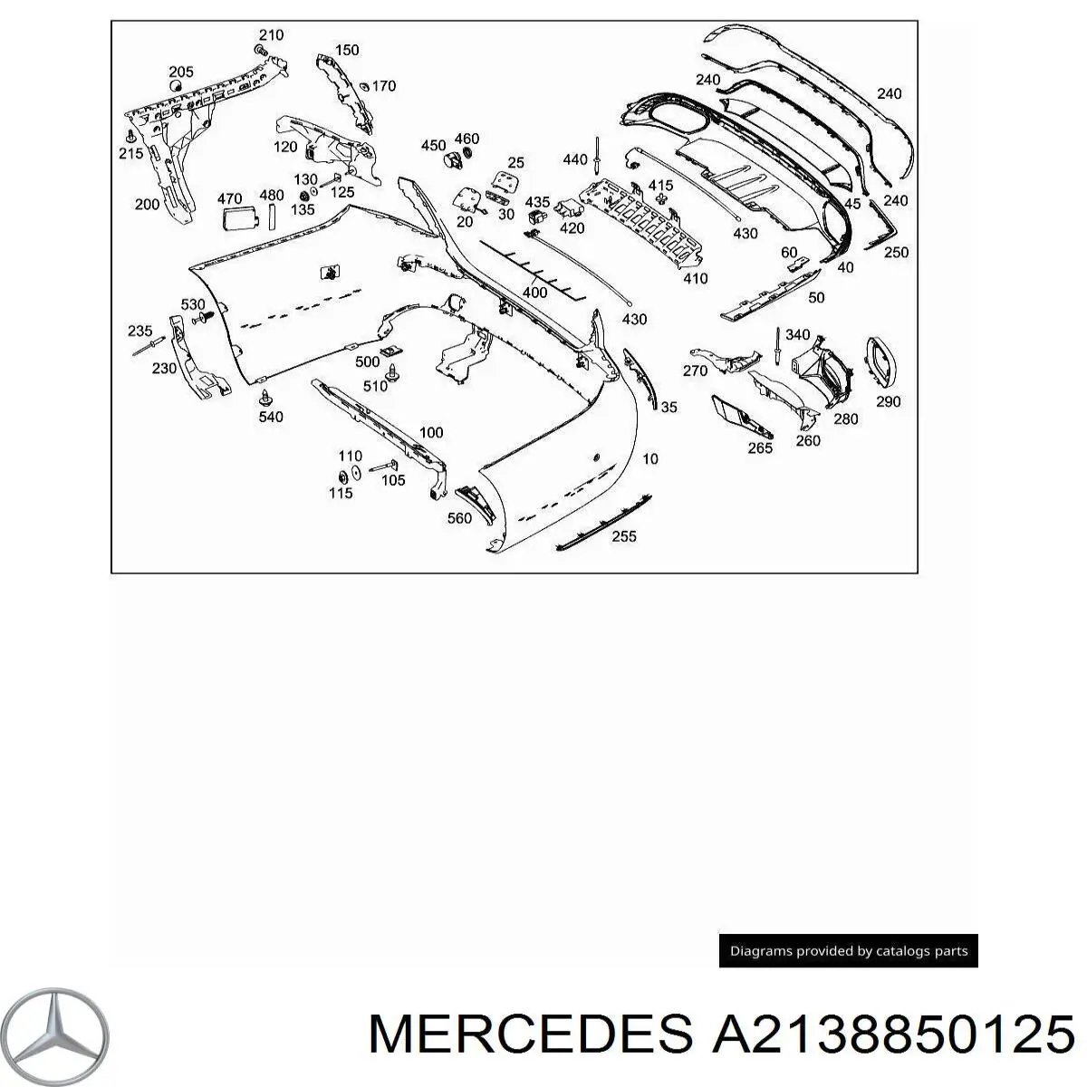  A2138850125 Mercedes