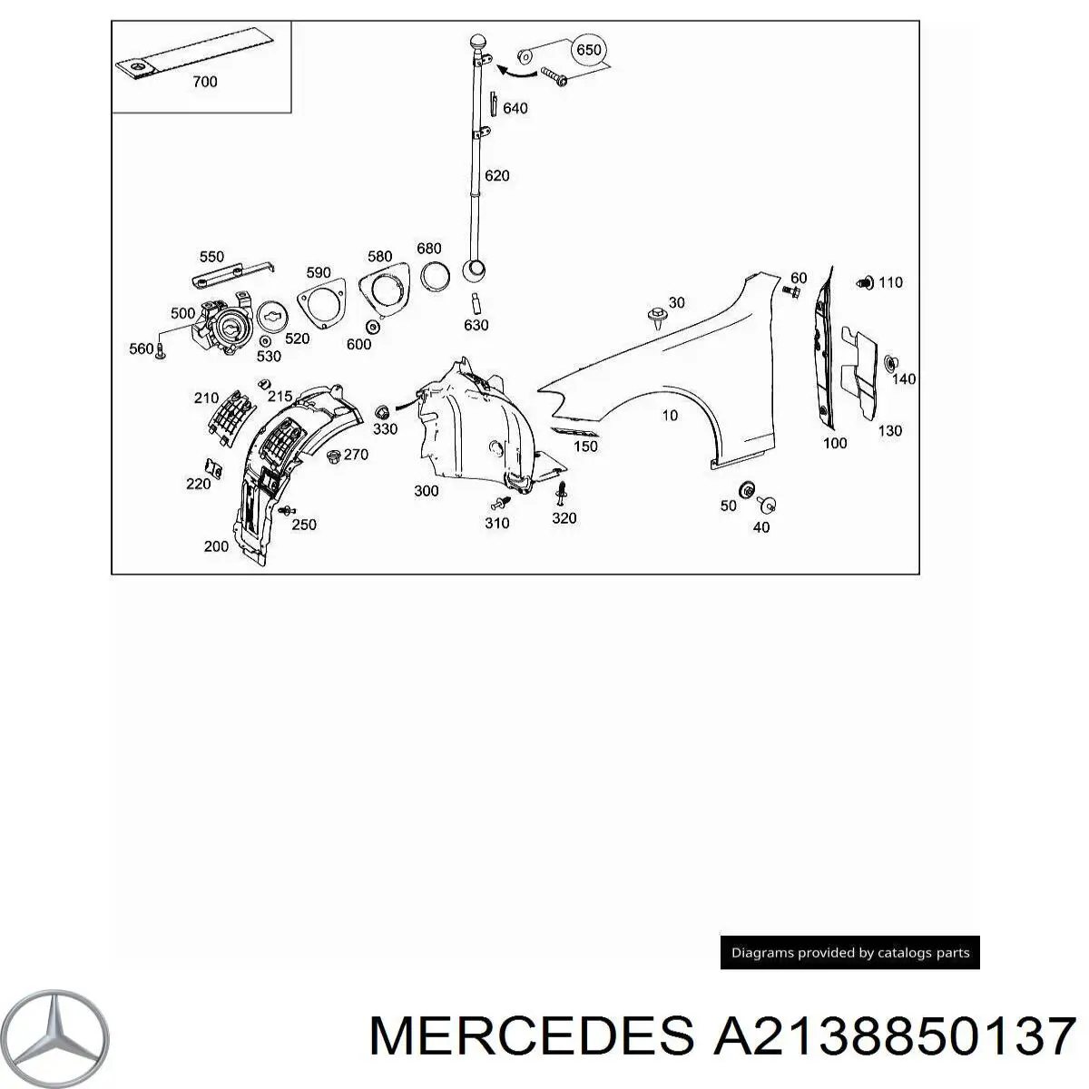 A2138850137 Mercedes 