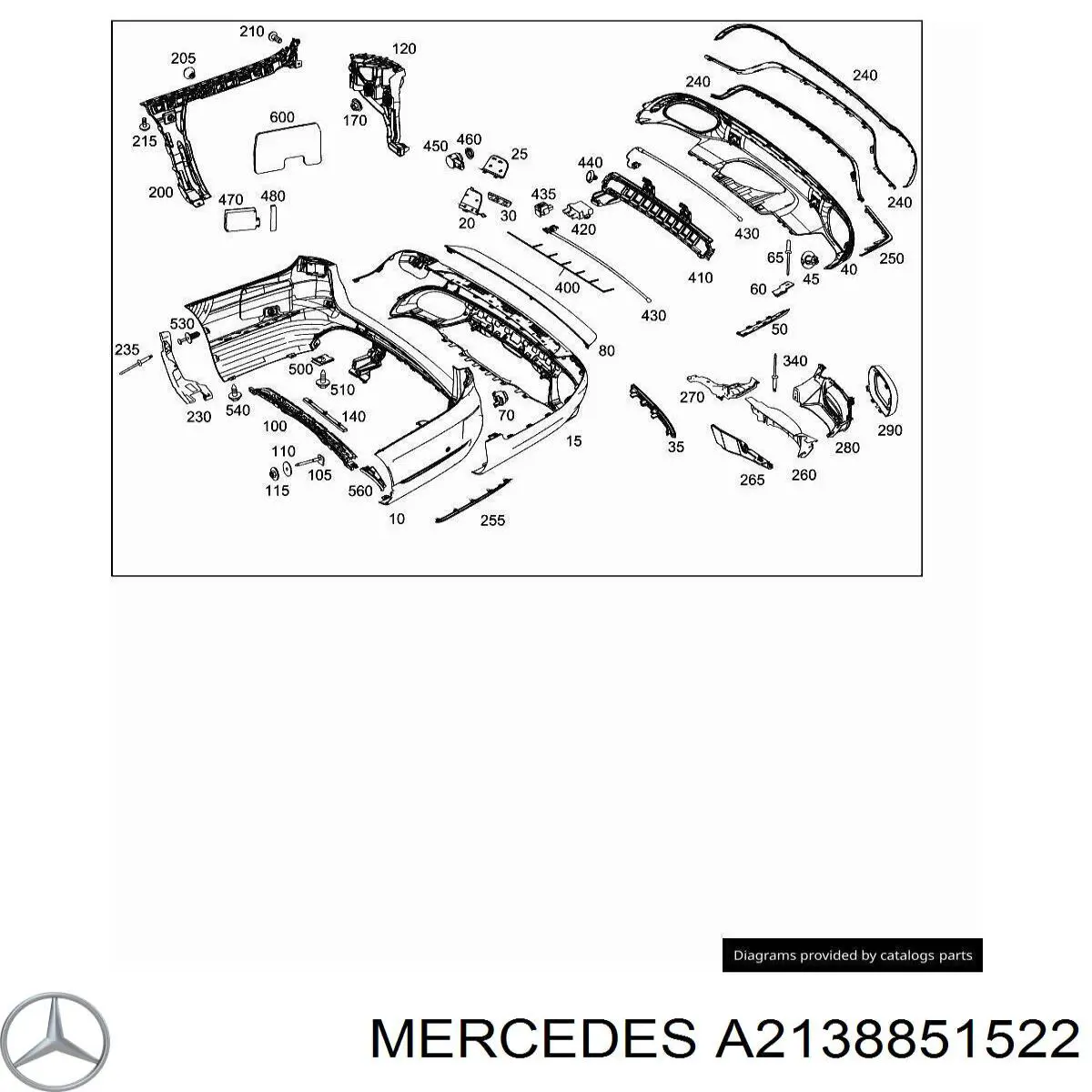 A2138851522 Mercedes 