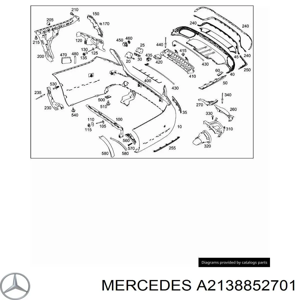  A2138852701 Mercedes