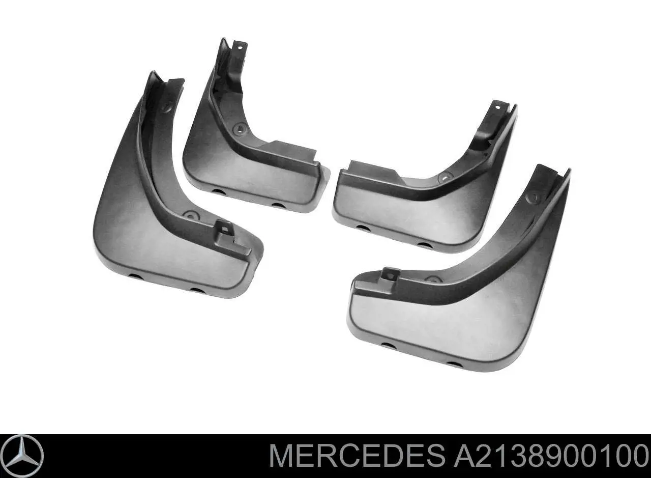 Protetores de lama dianteiros, kit para Mercedes E (W213)