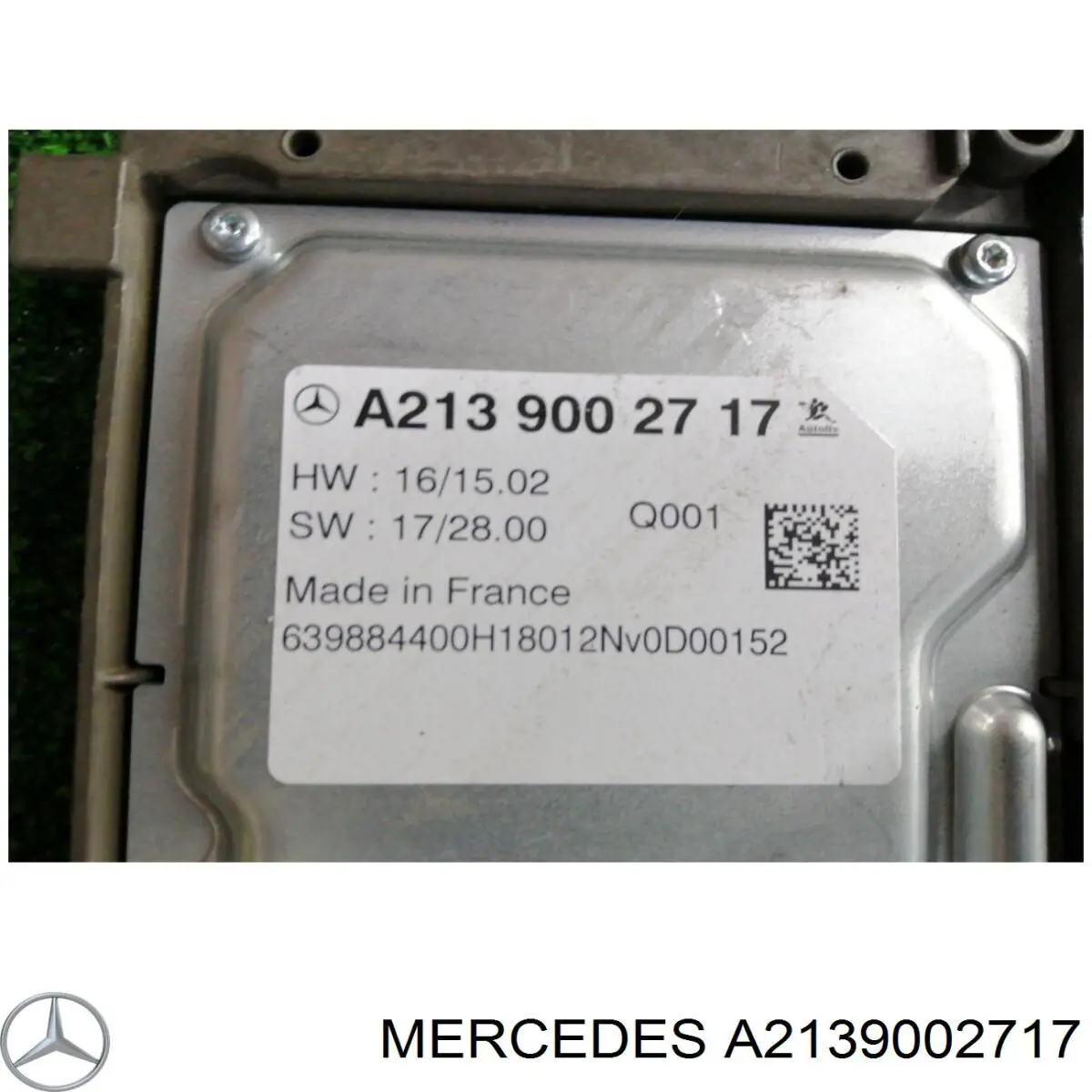  A2139002717 Mercedes