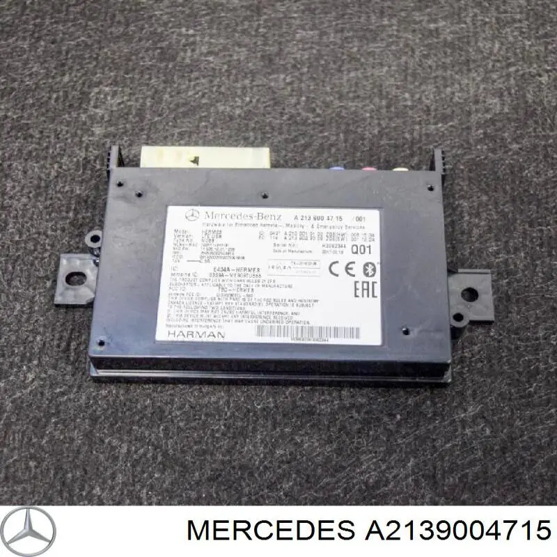 A2139004715 Mercedes Блок управления телефоном
