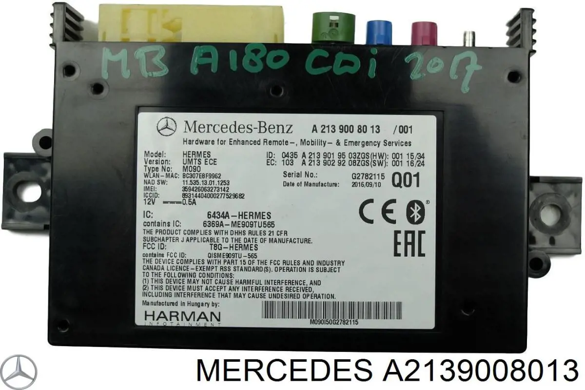 A2139008013 Mercedes 