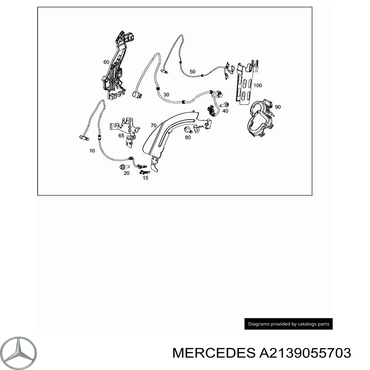 Датчик АБС (ABS) задний Mercedes A2139055703 цена, от 19.05 USD