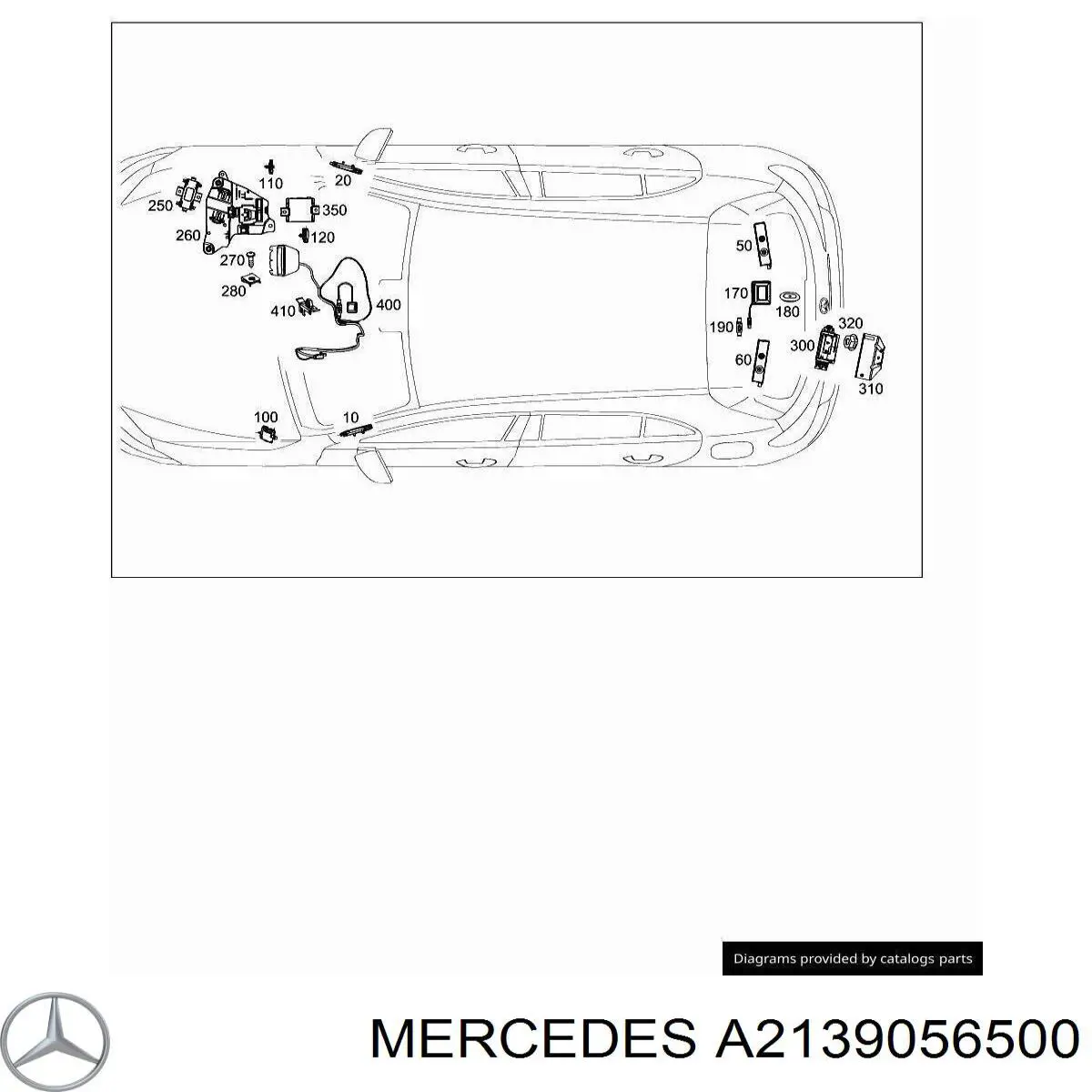  Mercedes A2139056500 цена, от 12.65 USD