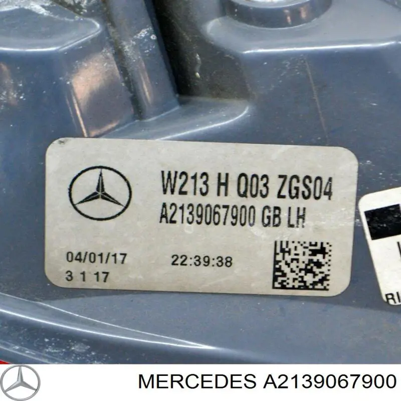 A2139067900 Mercedes 