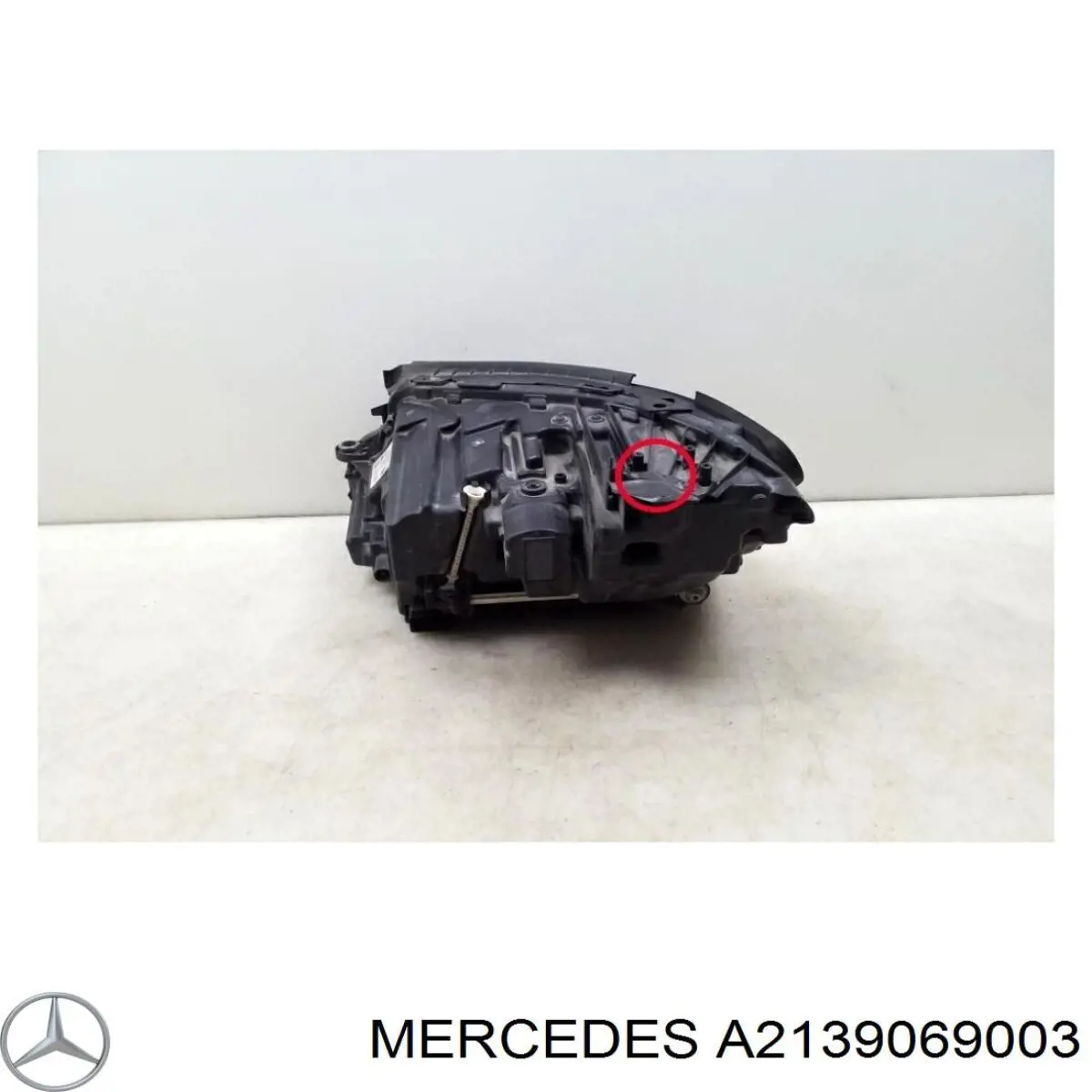 A2139069003 Mercedes luz direita