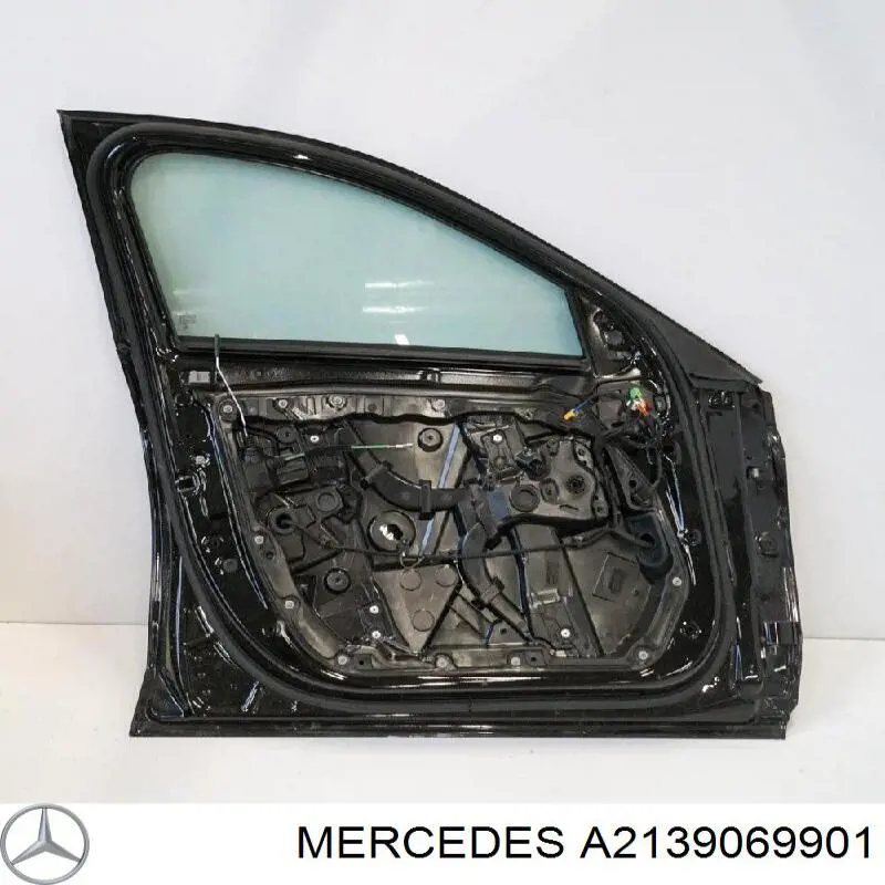 A2139069901 Mercedes motor de acionamento de vidro da porta dianteira esquerda