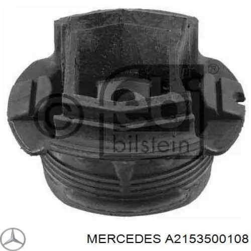 2153500108 Mercedes bloco silencioso de viga traseira (de plataforma veicular)
