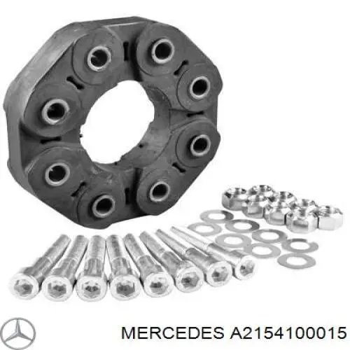 Муфта кардана эластичная передняя/задняя Mercedes A2154100015 цена, от 119.91 USD