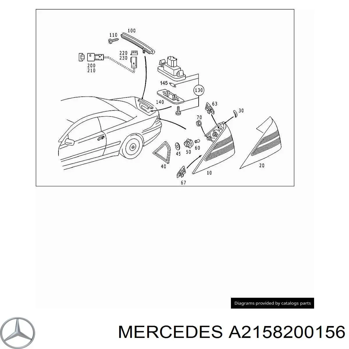  A2158200156 Mercedes