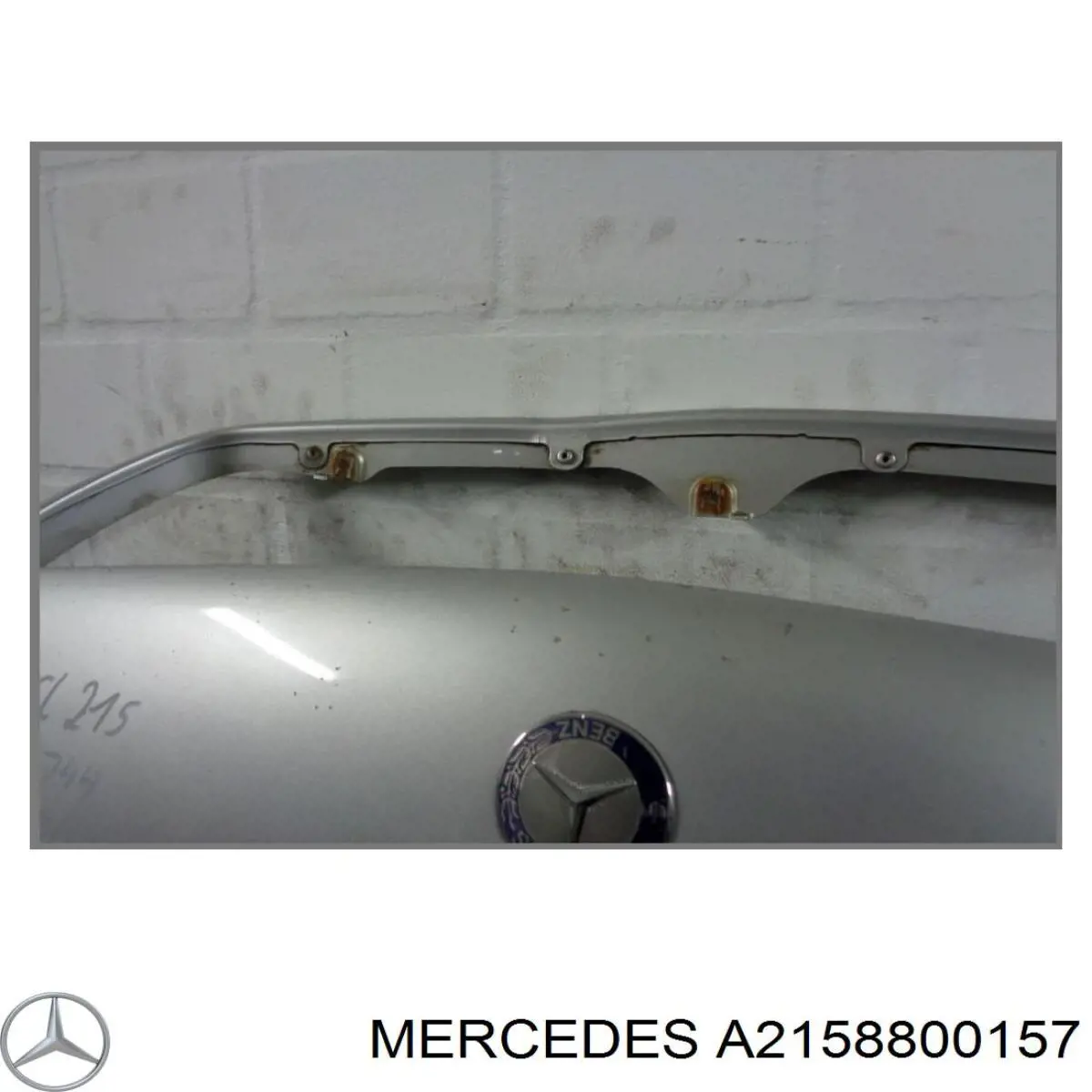Капот A2158800157 Mercedes