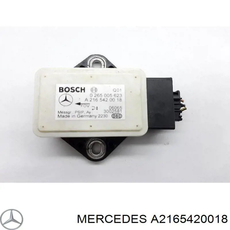 A2165420018 MERCEDES Sensor de Aceleracion lateral (esp) original y equivalente