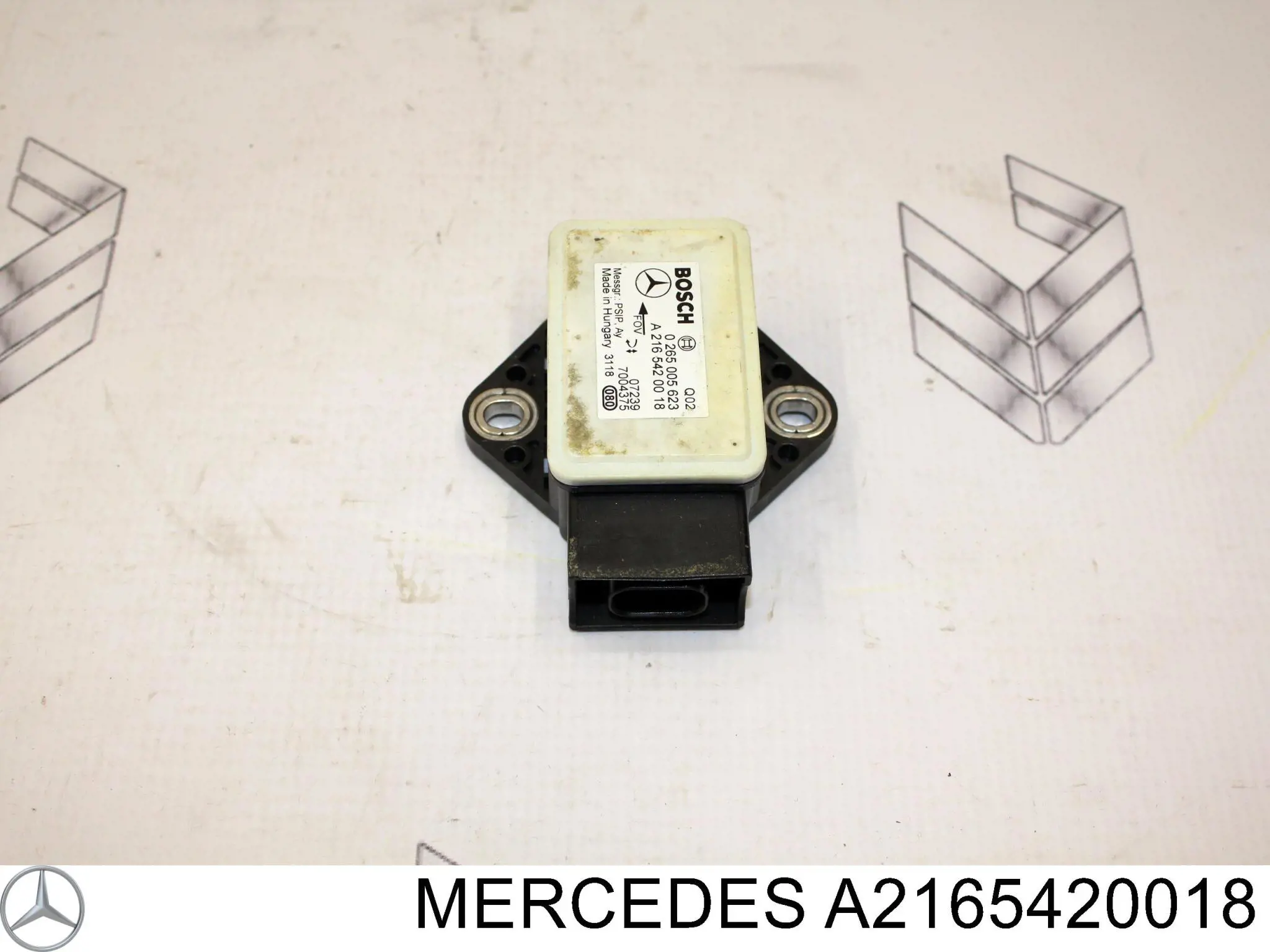 A2165420018 Mercedes датчик поперечного ускорения (esp)