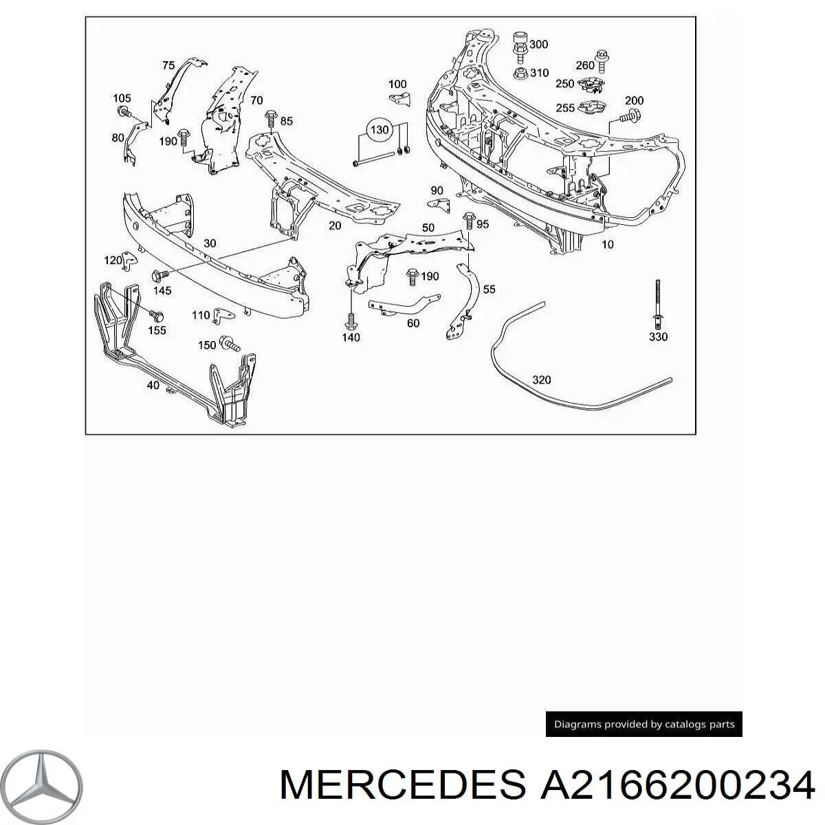 A2166200234 Mercedes 