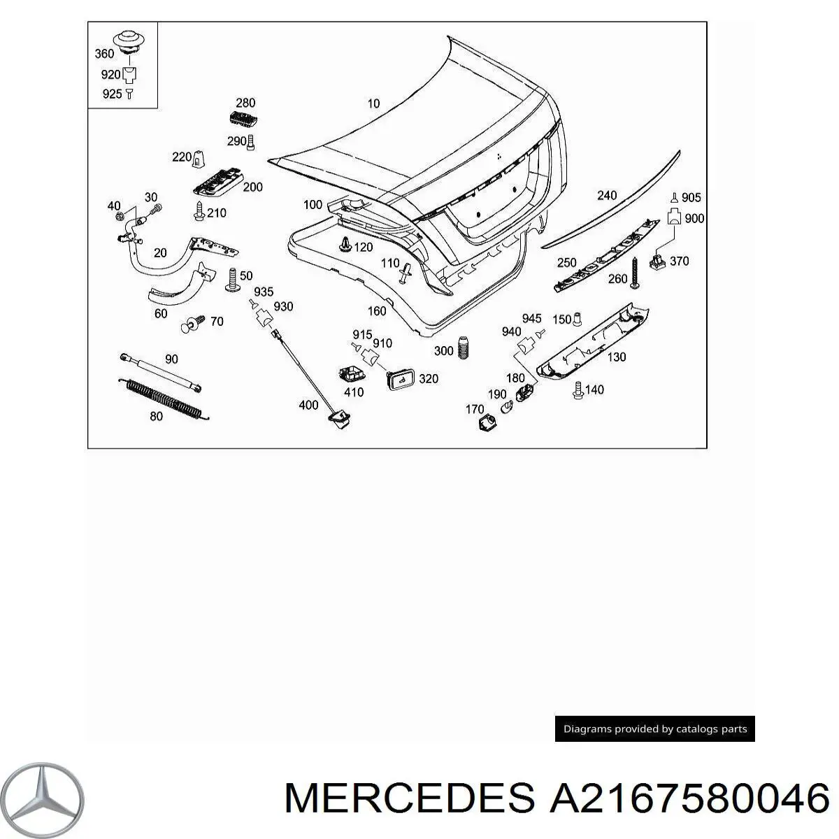 A2167580046 Mercedes 