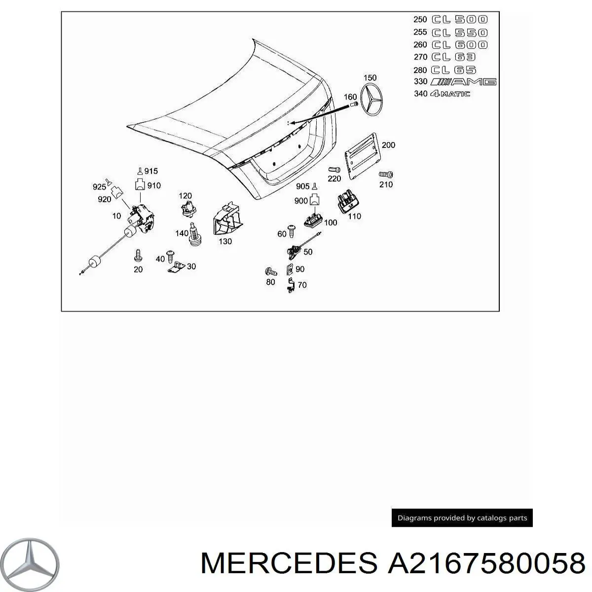 A2167580058 Mercedes 