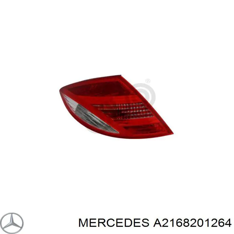 A2168201264 Mercedes Фонари задние