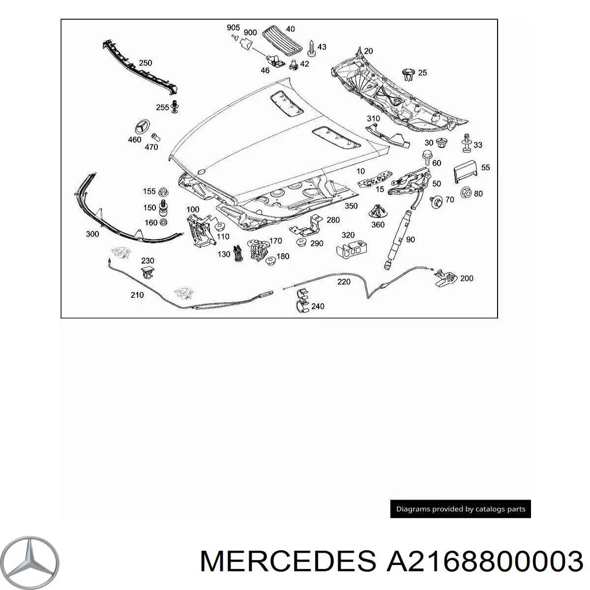 A2168800003 Mercedes 