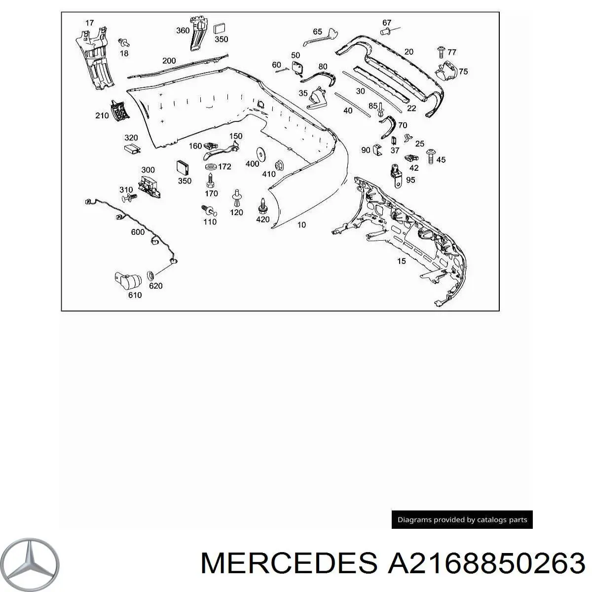 A2168850263 Mercedes 