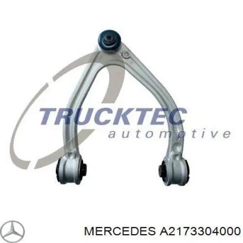 A2173304000 Mercedes braço oscilante superior direito de suspensão dianteira